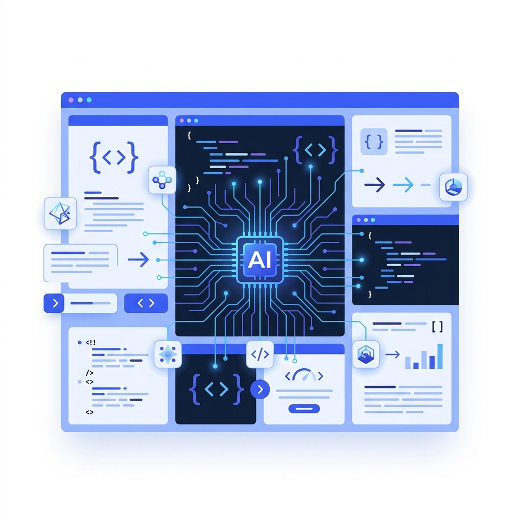 AI-Assisted Development & Intelligent Solutions illustration